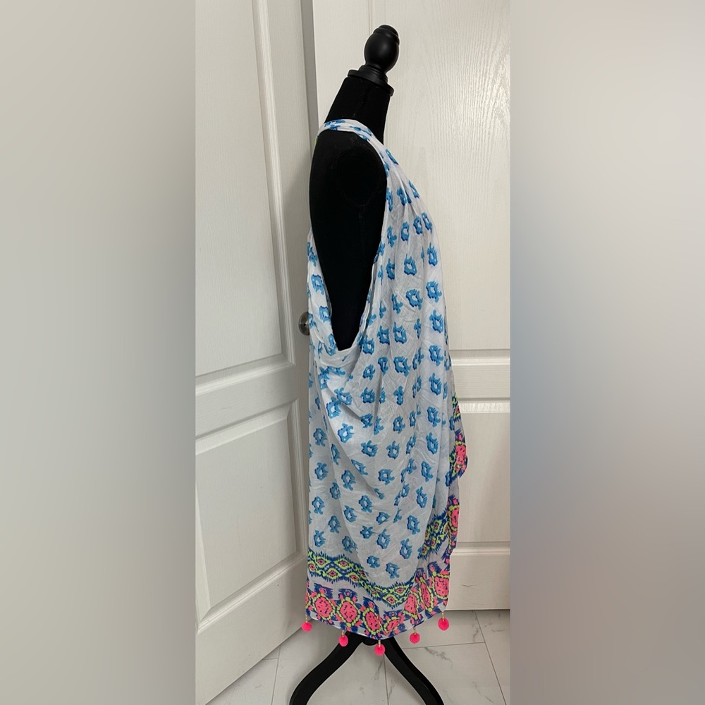 Lilly Pulitzer wrap beach cover dress scarf one size fits M best - Picture 3 of 11